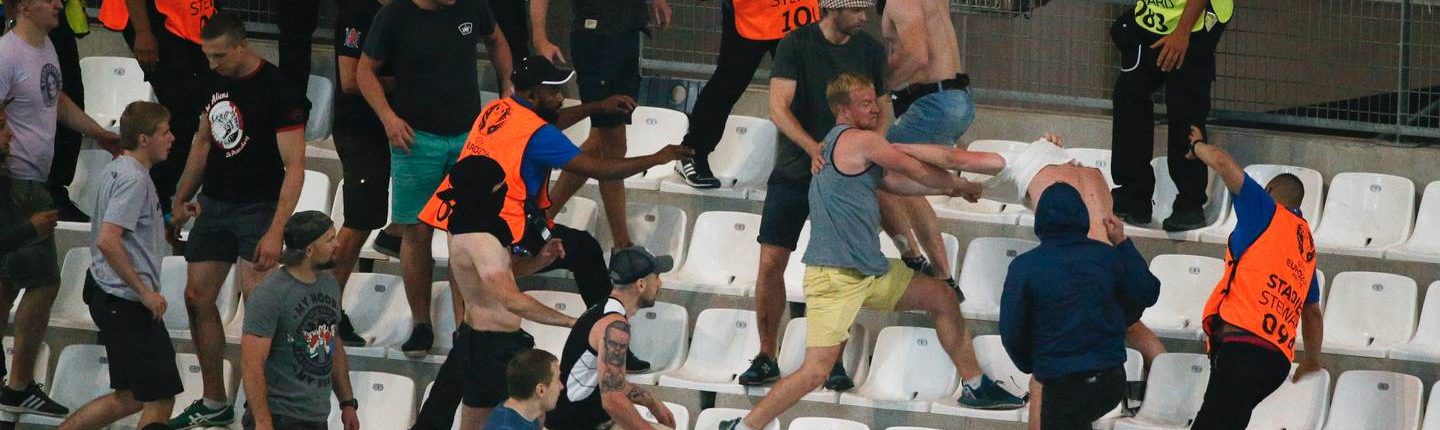 Hooligans under fotball-em